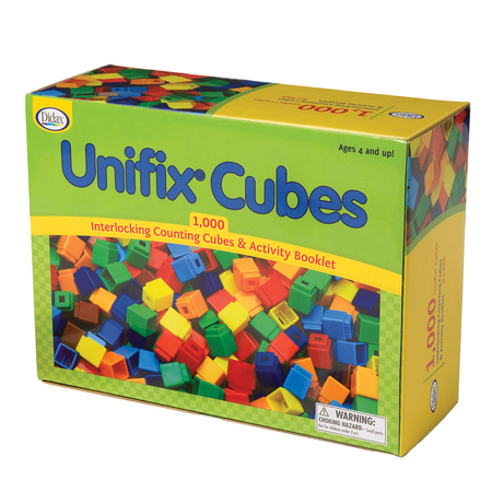 DIDAX UNIFIX® Cube Set, 1000 pcs 2-BKA